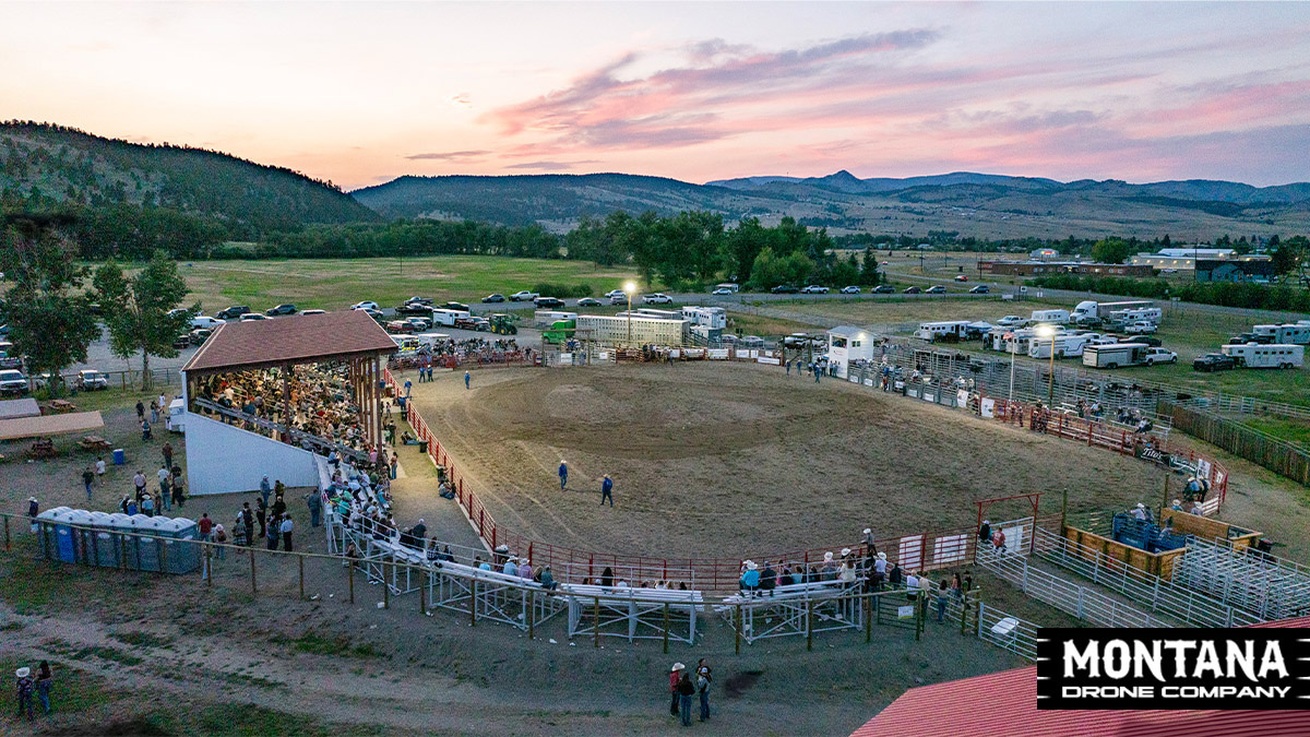 Boulder Montana Rodeo Night