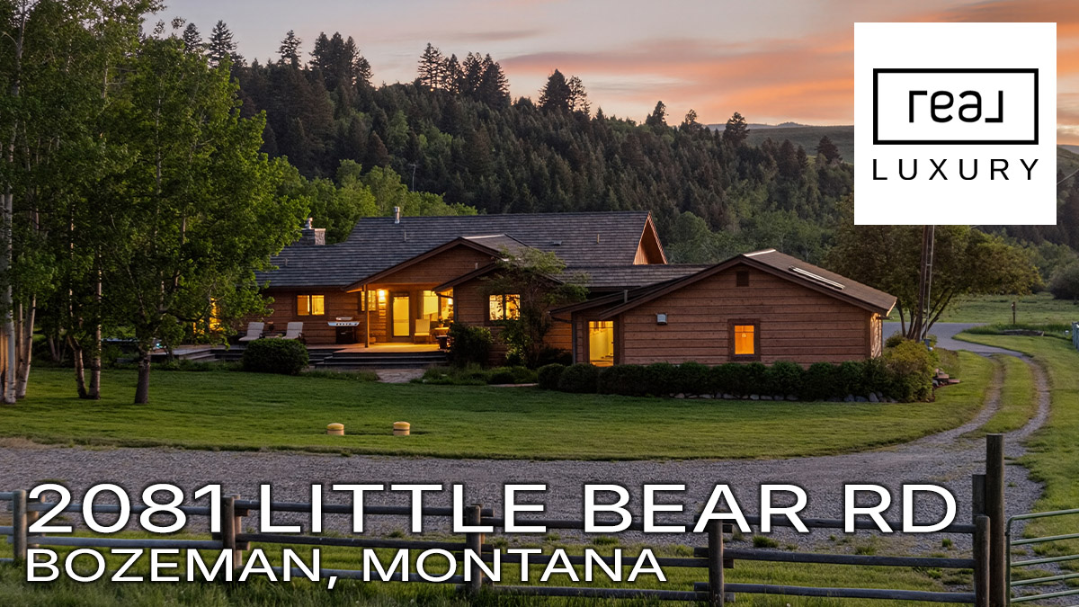 Bozeman MT Homes For Sale | 2081 Little Bear Rd
