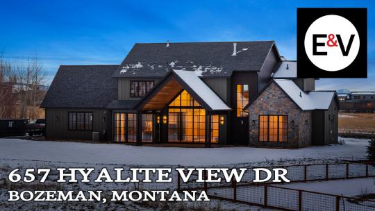 Bozeman MT Luxury Home For Sale | 657 Hyalite Dr