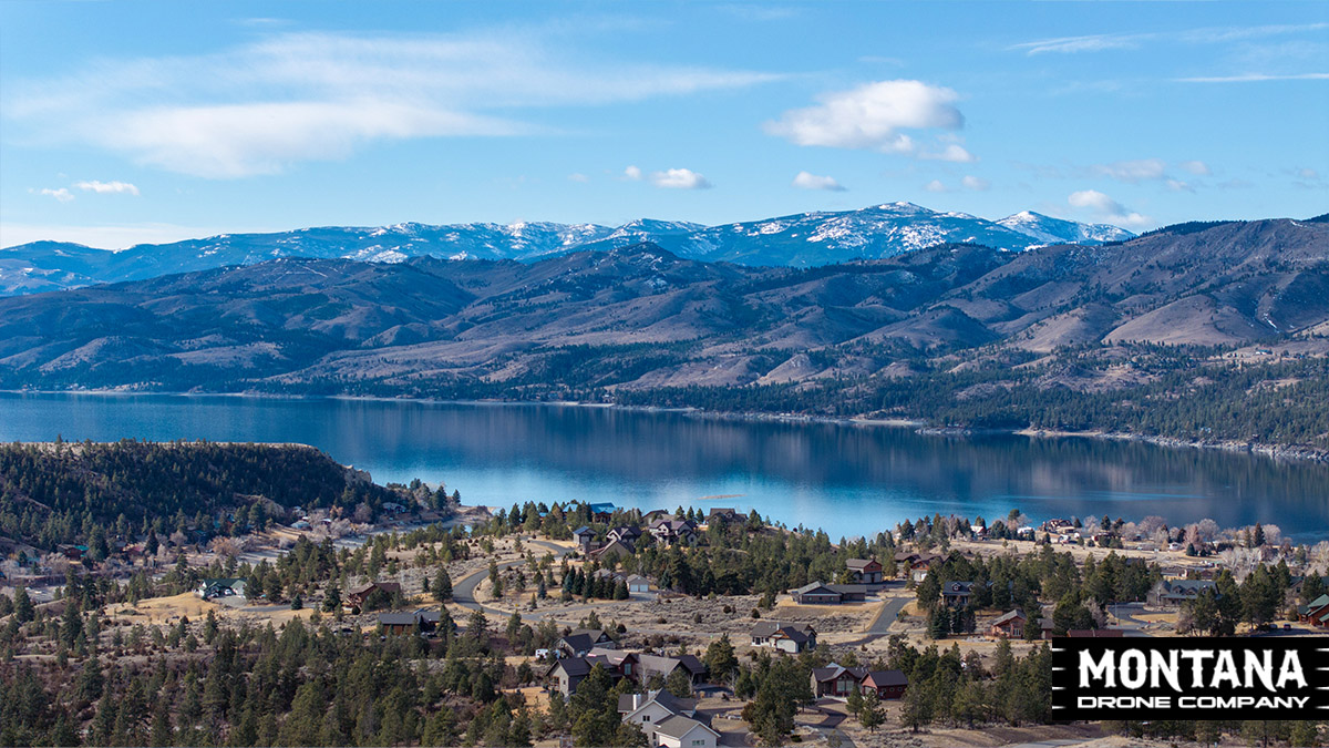 Canyon Ferry Lake Elkhorns Mountains Montana