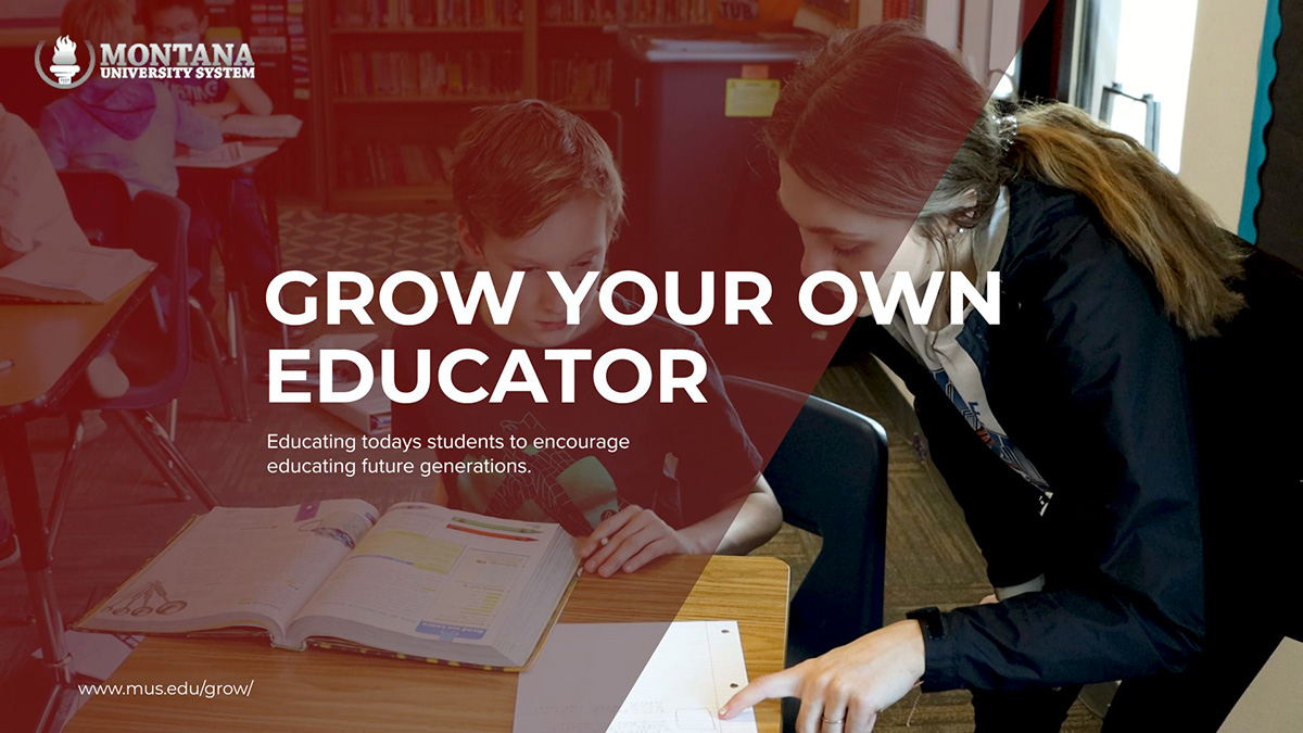 Grow Your Own Educator | Montana University System