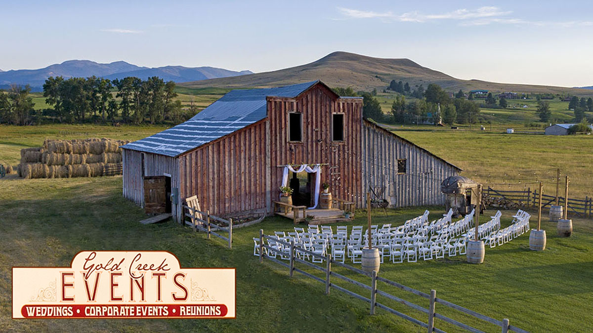 Montana Wedding Venue | Rustic Barn | Gold Creek Events
