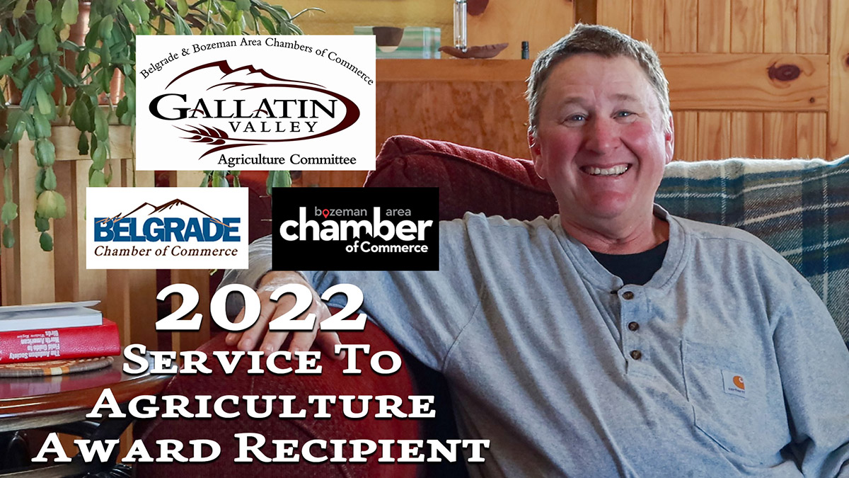 Ron Carlstrom | 2022 Gallatin County Ag Service Award Winner