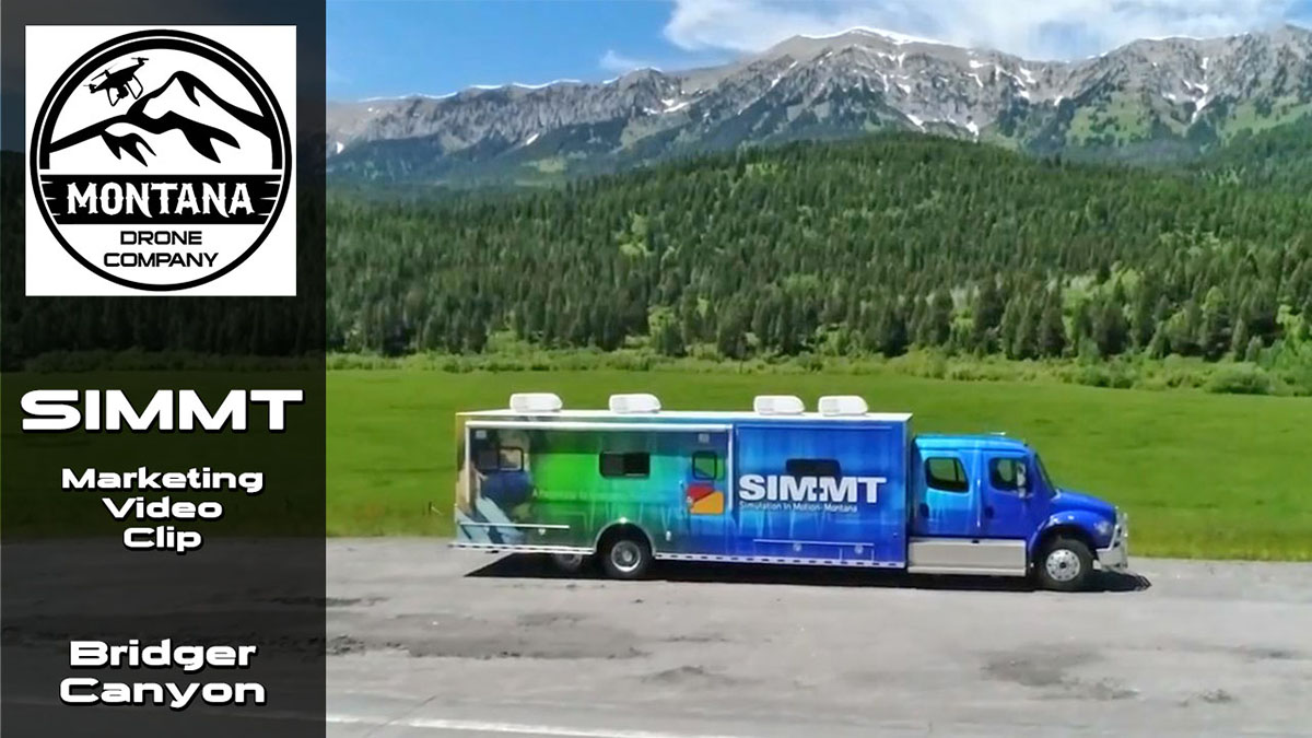 SIMMT (Simulation in Motion Mobile Truck) | Drone Video Shot