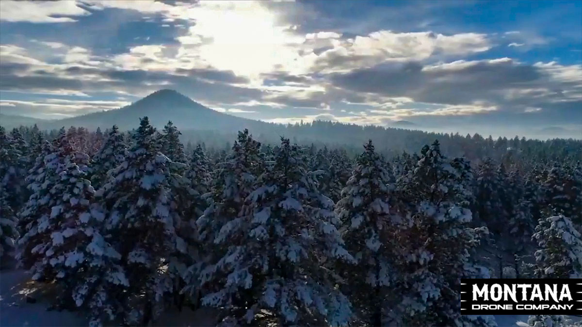 Winter In Montana | Cold and Harsh and BEAUTIFUL | Drone Footage